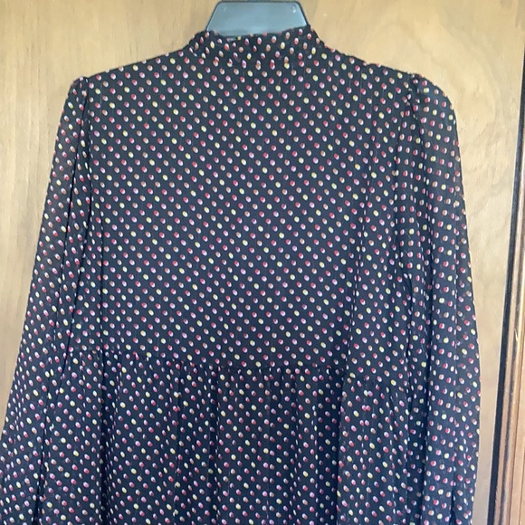 Relisted Signature multi colored polka dot w metallic accents size MP - Picture 15 of 17
